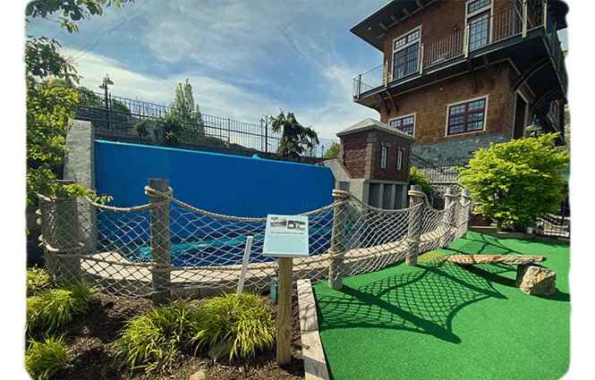 Mini Golf Course Dam