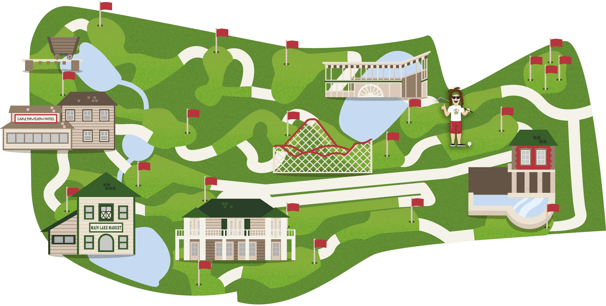 Golf Course Map